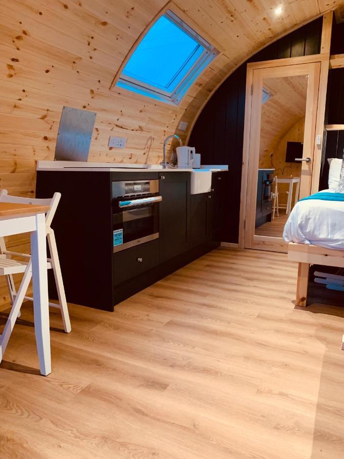 Thistle Pod Farm Stay With Hottub Sleeps 2 Galston  Dış mekan fotoğraf